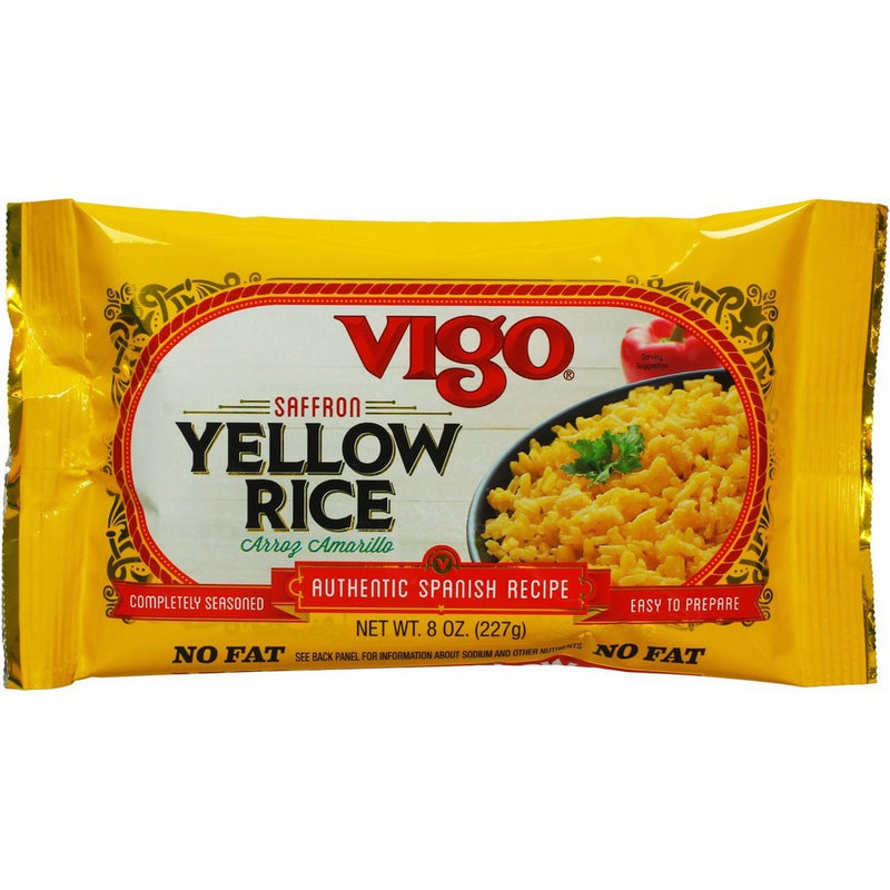Vigo Authentic Spanish Recipe Yellow Rice, 8 Ounce (Pack of 12)