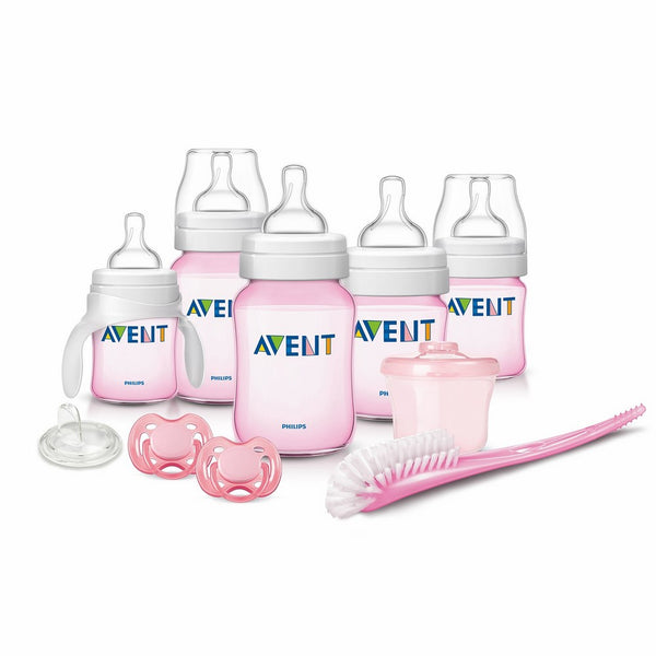 Philips AVENT Classic Plus Newborn Starter Set, Pink