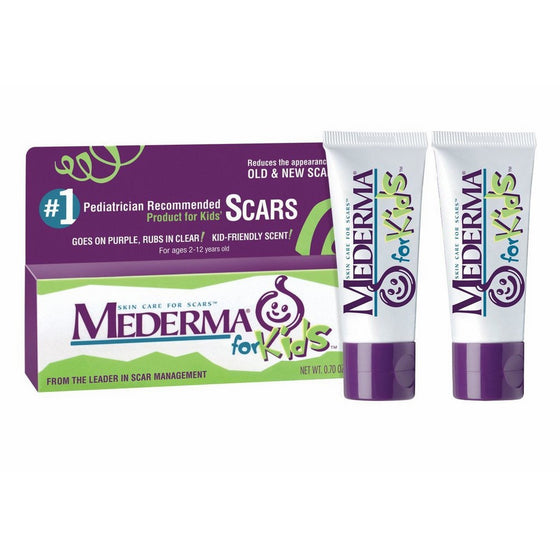 Mederma Scar Cream for Kids, 0.7 Ounce, Pack of 2