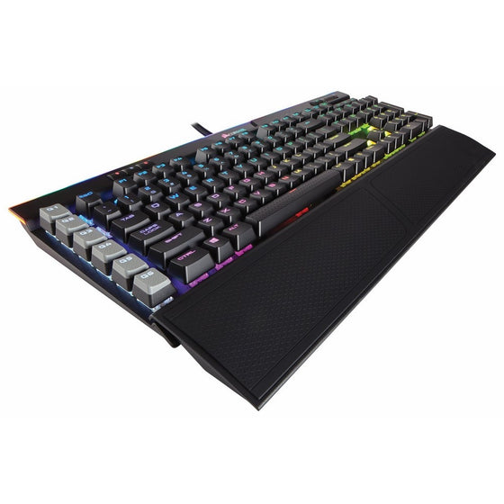 CORSAIR K95 RGB PLATINUM Mechanical Gaming Keyboard -  USB Passthrough & Media Controls - Tactile & Quiet - Cherry MX Brown – RGB LED Backlit