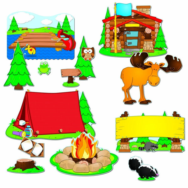 Carson Dellosa Camping Bulletin Board Set (110146)