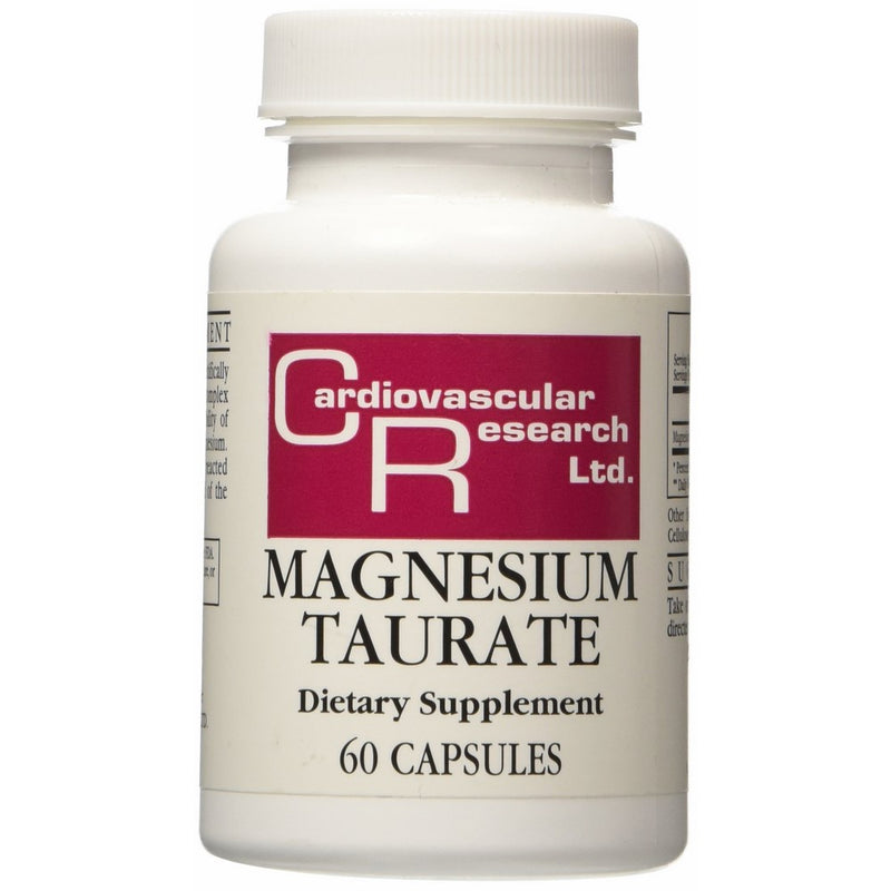 Cardiovascular Research Magnesium Taurate Capsules, 60 Count