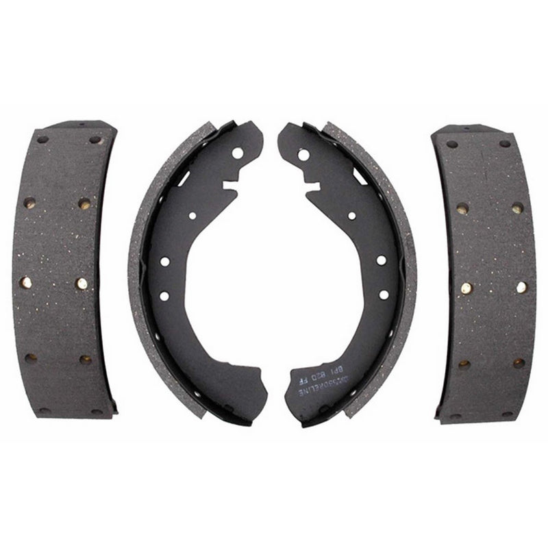 ACDelco 17593R Professional Riveted Rear Drum Brake Shoe Set