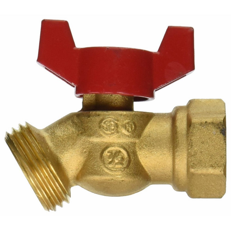 Mueller B and K Industries 102-453HN 1/2-Inch FIP Quarter Turn No Kink Hose Bibb