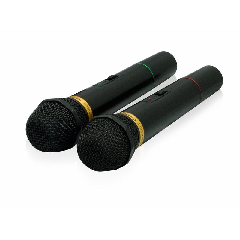 QFX M-336 Wireless Dynamic Professional Microphone - Twin Pack