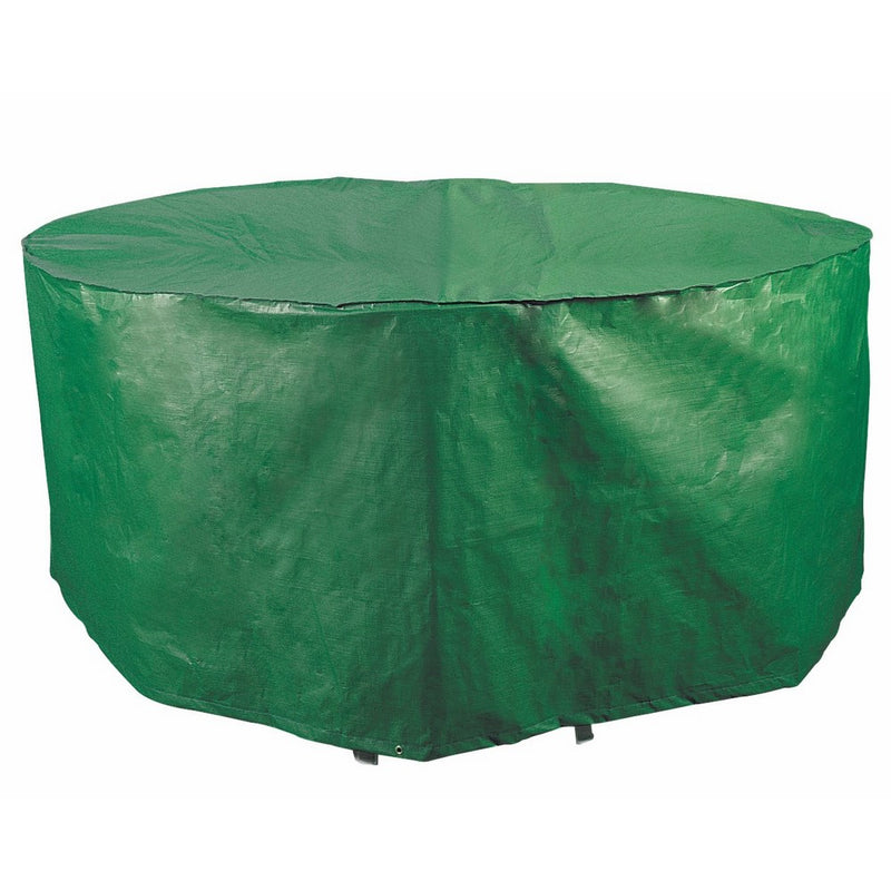 Bosmere B320 Round Waterproof Patio Set Cover, 74-Inch, Green