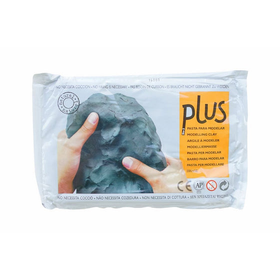 Activa Plus Clay Natural Self-Hardening Clay Black 2.2 pounds