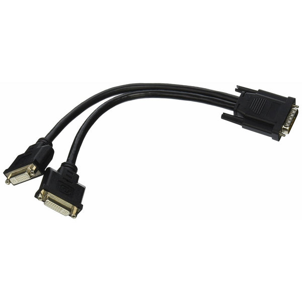 Tripp Lite DMS-59 to Dual DVI Splitter Y Cable (M to 2x DVI-I F) 1-ft.(P576-001)