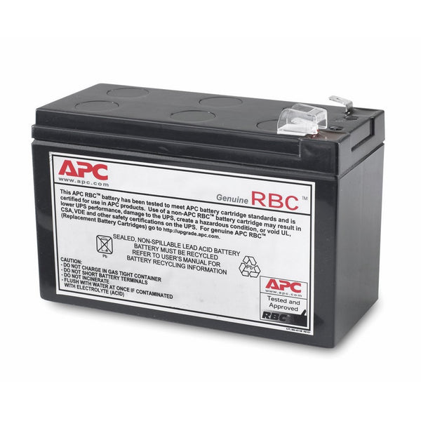 APC UPS Replacement Battery Cartridge for APC UPS Model BE550G and select others (RBC110)