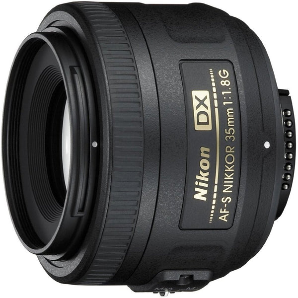 Nikon AF-S DX NIKKOR 35mm f/1.8G Lens with Auto Focus for Nikon DSLR Cameras