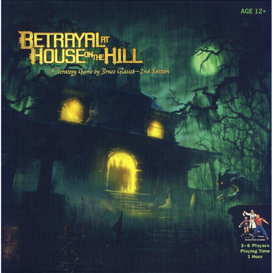 Avalon Hill Betrayal At House On The Hill - 2nd Edition