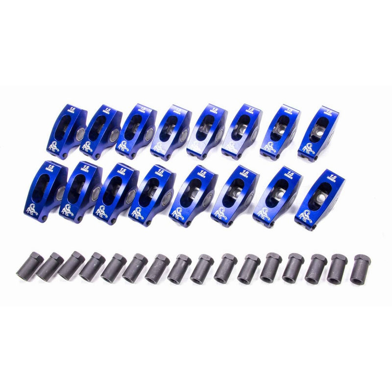 Scorpion Performance 1036 1.5 Ratio Roller Rocker Arm for Small Block Chevy - Pack of 16