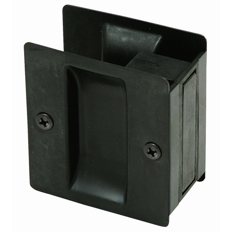 Design House 202820 Rectangular Pocket Door Passage, Oil Rubbed Bronze Finish