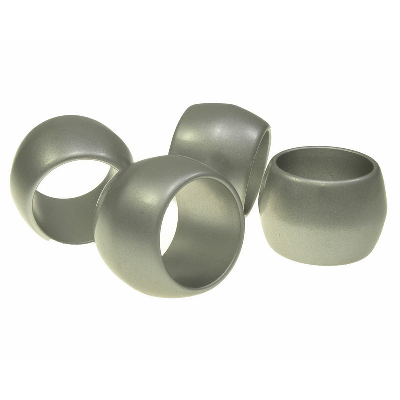 Trendex Joy Napkin Ring Silver Set of 4