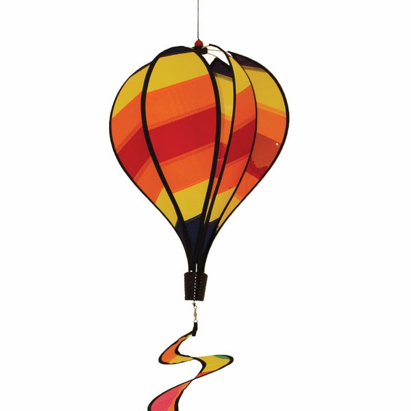 In the Breeze Hot Stripe Hot Air Balloon Wind Spinner