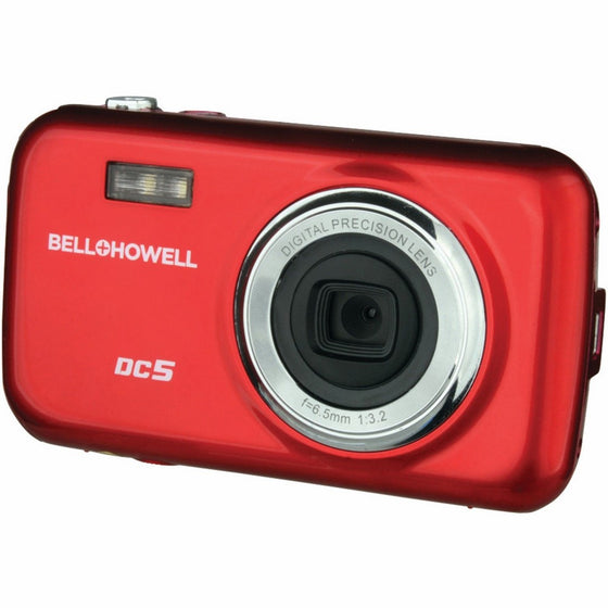 BellHowell DC5-R 5MP Digital Camera with 1.8-Inch LCD (Red)