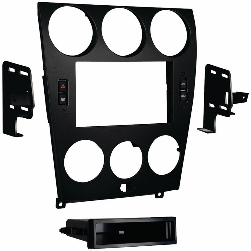 Metra 99-7524B Mazda 6 Double and ISO DIN Radio Install Kit for 2006-08