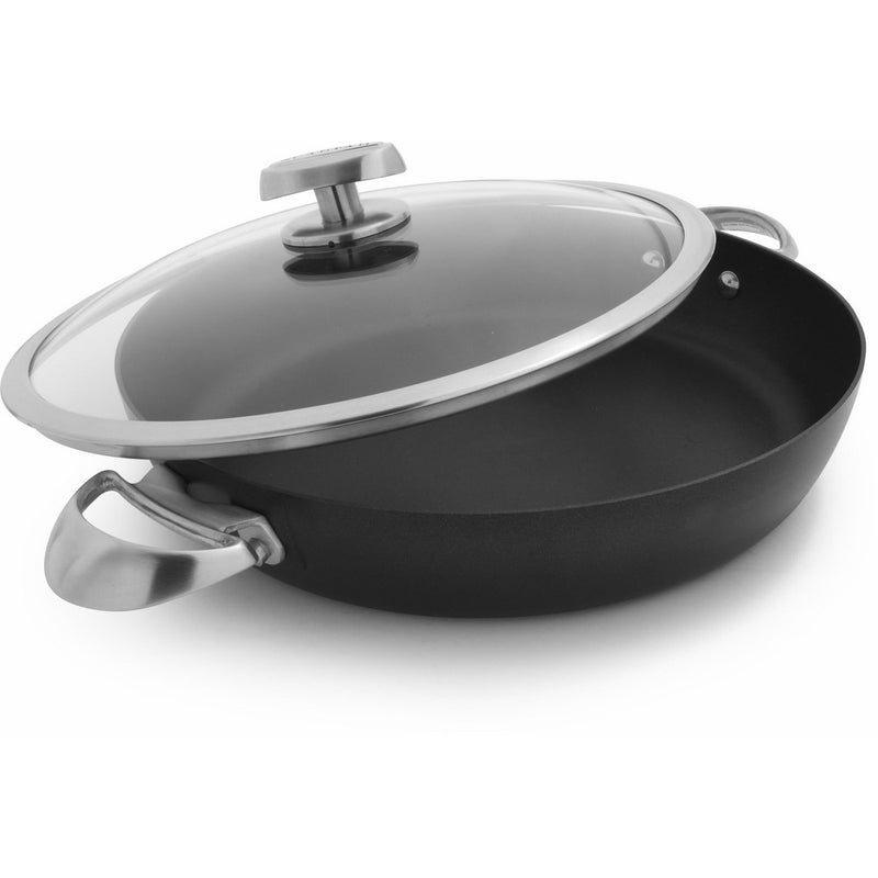 Scanpan Pro IQ Nonstick Covered Chef Pan, 4 Quart, Black