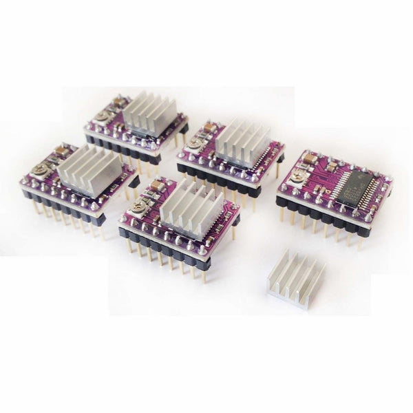 Hobbypower StepStick 4-layer DRV8825 Stepper Motor Driver Module for 3D Printer Reprap RP A4988(pack of 5 pcs)  1 Hobbypower strap