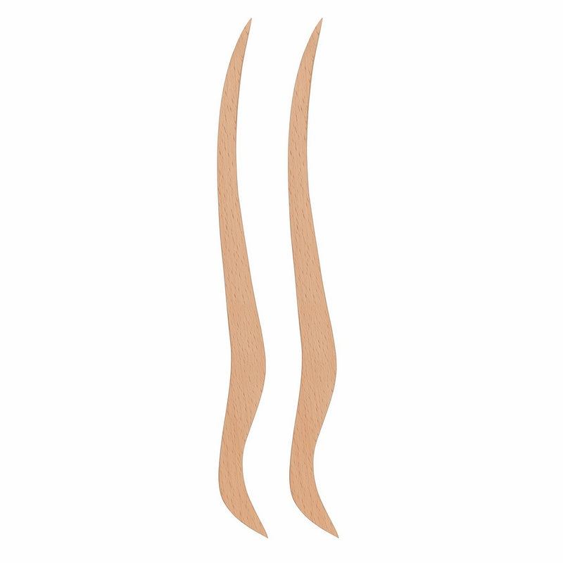 Mrs. Anderson's Baking Ebelskiver Turning Tools, Beechwood, 12-Inch, Set of 2