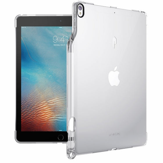 Poetic Lumos Flexible Soft Transparent Ultra-Thin Impact Resistant TPU Case for Apple iPad Pro 10.5 Crystal Clear