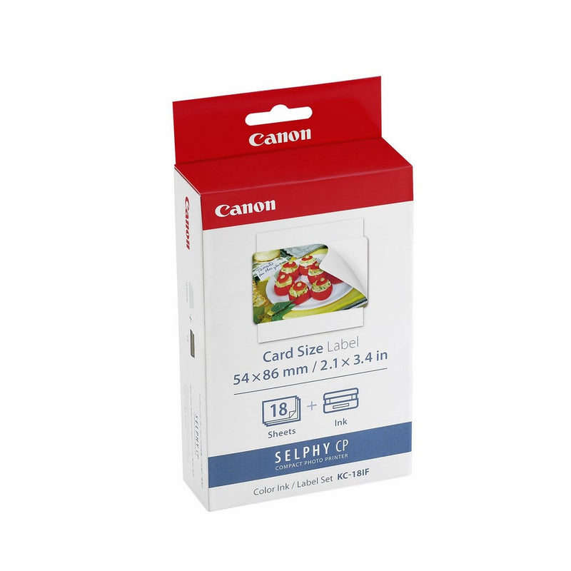 Canon KC-18IF Ink Label Set, Compatiable to CP740,CP730,CP720,CP710,CP600,CP510 and CP400