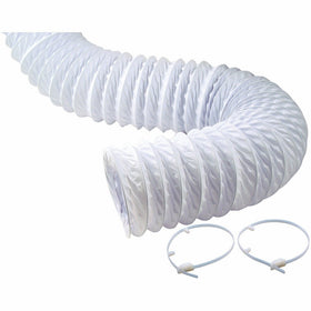 1307 VINYL VENT DUCT KIT (4 In × 5 Ft)
