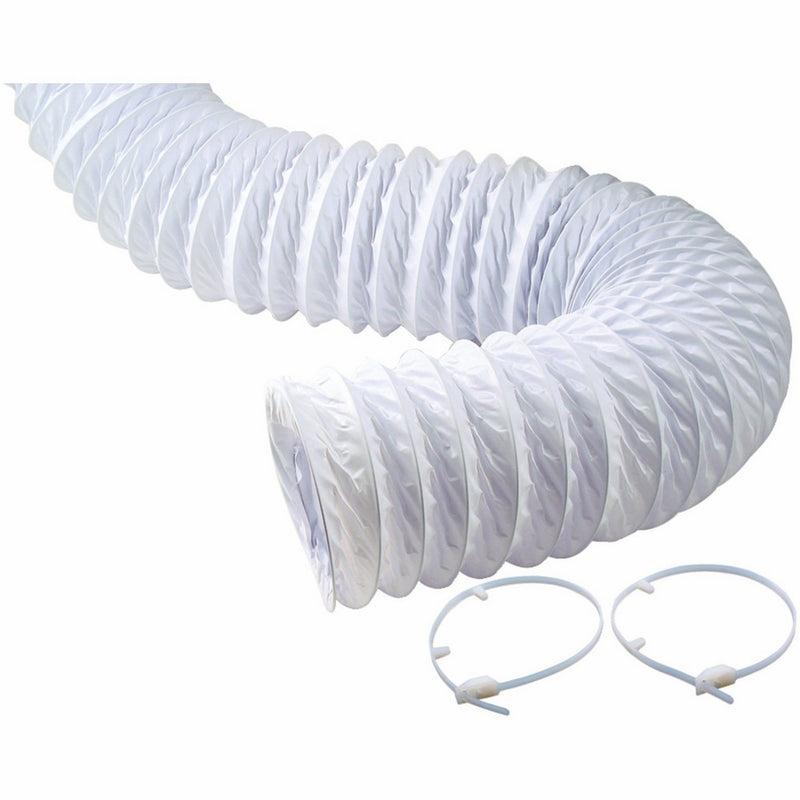 1307 VINYL VENT DUCT KIT (4 In × 5 Ft)