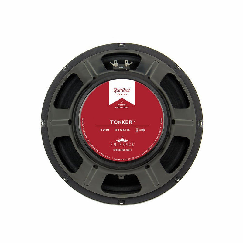 Eminence Redcoat Series The Tonker 12" Guitar Speaker, 150 Watts at 8 Ohms