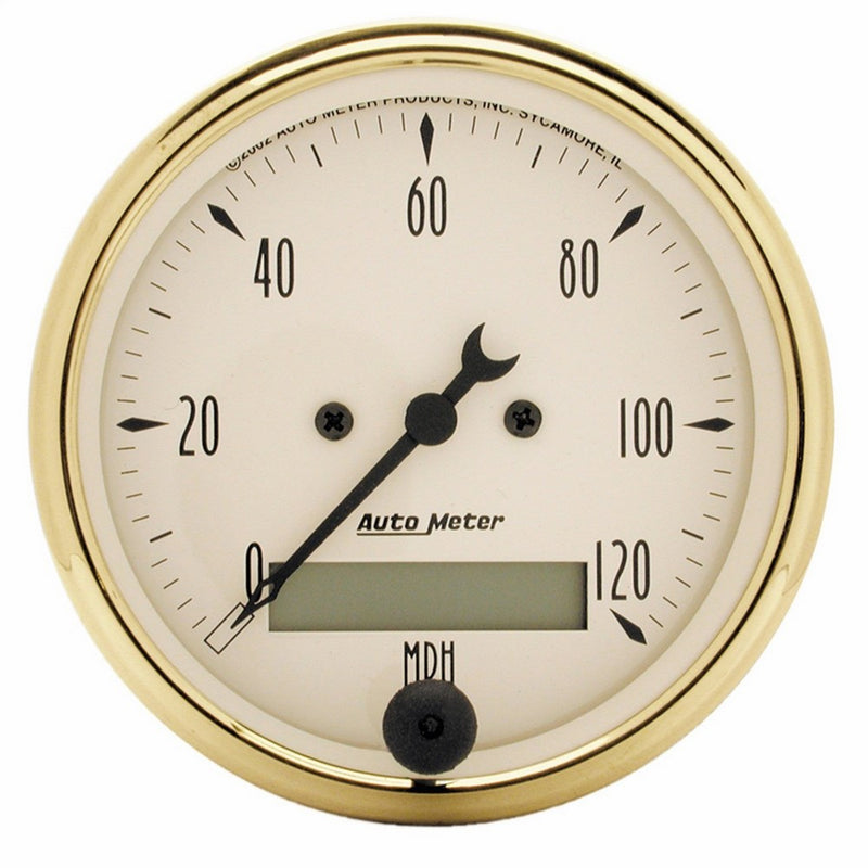 Auto Meter 1588 Golden Oldies Electric Programmable Speedometer