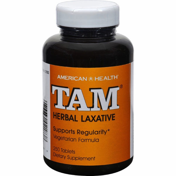 American Health TAM Herbal Laxative 250 Tablets