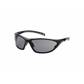 Pyramex SB7721D PMXCITE Lightweight Polarized Safety Glasses, Gray Polarized Lens, Black