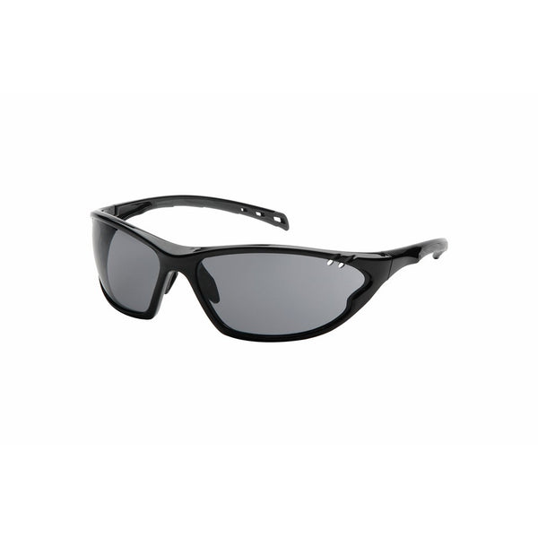 Pyramex SB7721D PMXCITE Lightweight Polarized Safety Glasses, Gray Polarized Lens, Black