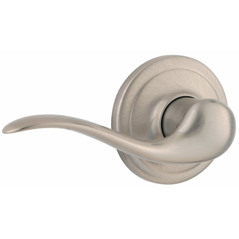 Kwikset Tustin Left-Handed Half-Dummy Lever in Satin Nickel