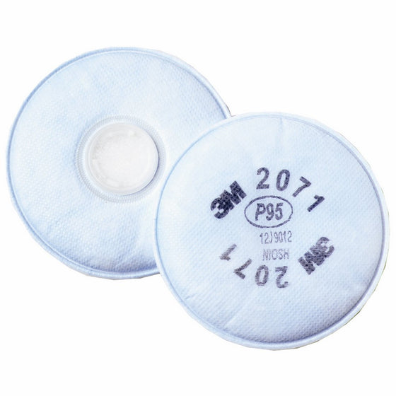 3M Particulate Filter 2071 Pack of 1 (2 filters)