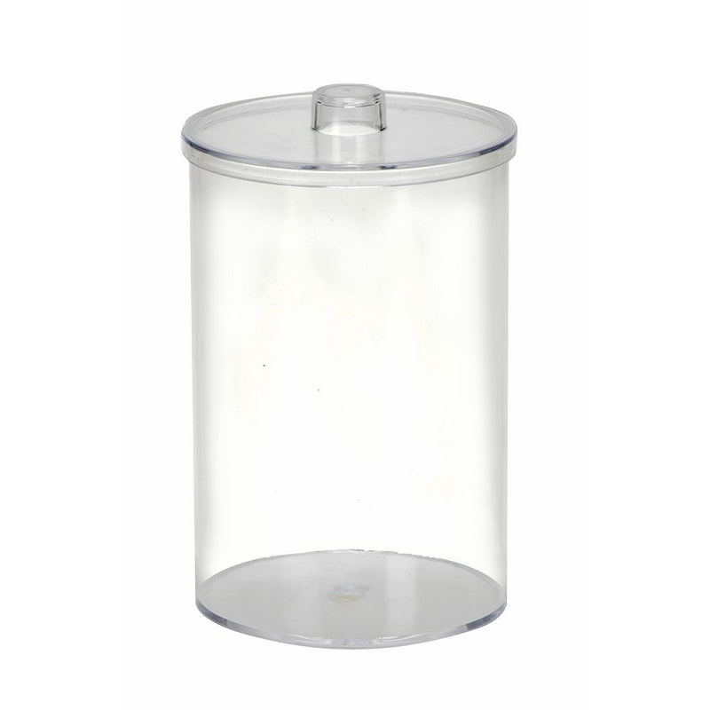 MABIS Plastic Apothecary Jar, Sundry Jar Without Imprints, Clear