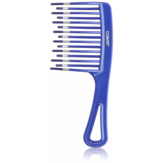 Conair Comb Detangle, 3.2 Ounce, Colors may vary, 1 Pack