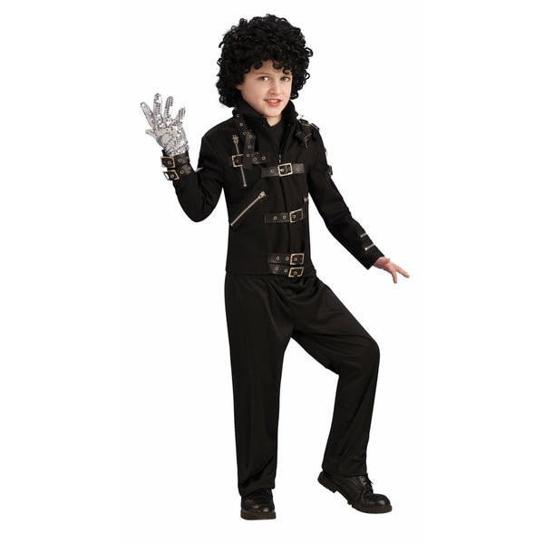 Michael Jackson Child's Bad Buckle Jacket Costume Accessory, Medium