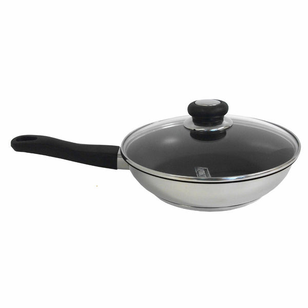 SPT 9-1/2-Inch Stainless-Steel Nonstick Fry Pan