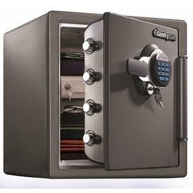 SentrySafe Fire Resistant and Water Resistant Safe, Advanced Protection for the Irreplaceable, 1.23 Cubic Feet, SFW123GDC