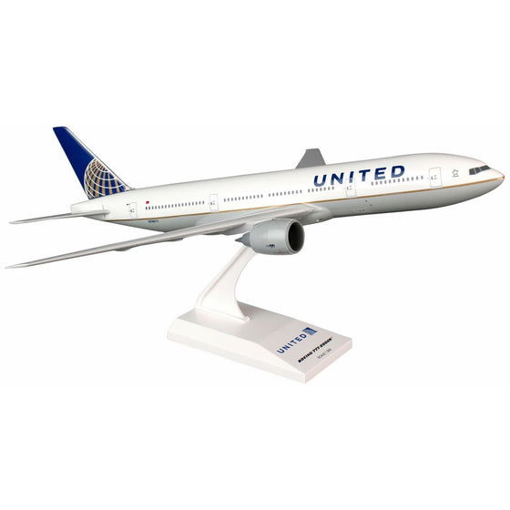 Daron Skymarks United 777-200 Post Co Merger Livery Model Building Kit, 1/200-Scale