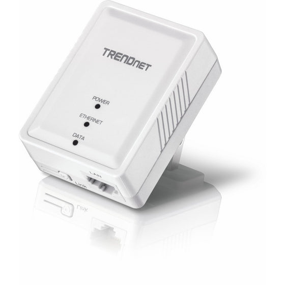 TRENDnet Powerline 500 AV Mini Network Single Adapter, TPL-406E