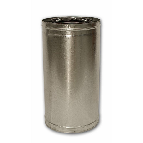 Comfort Flame 24-8DM Section of Double Wall Wood Burning Pipe, 24-Inch