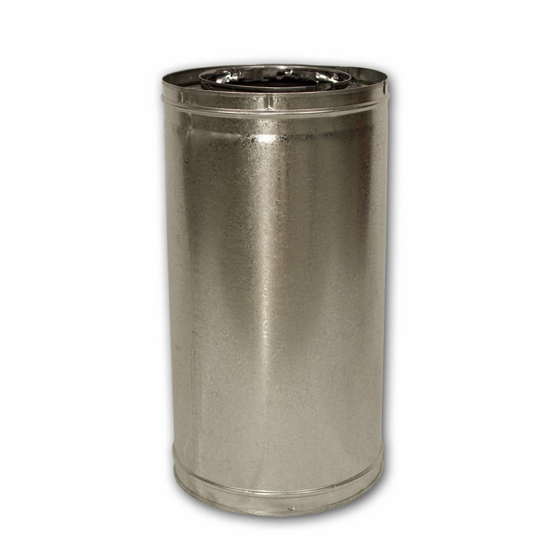 Comfort Flame 24-8DM Section of Double Wall Wood Burning Pipe, 24-Inch