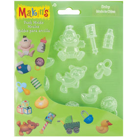 Makin's USA Push Clay Molds, Baby