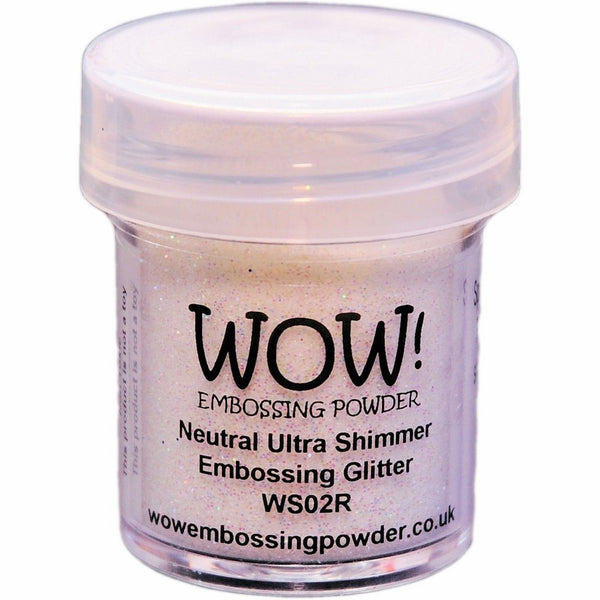 WOW! Embossing Powder 15ml-Neutral Ultra Shimmer