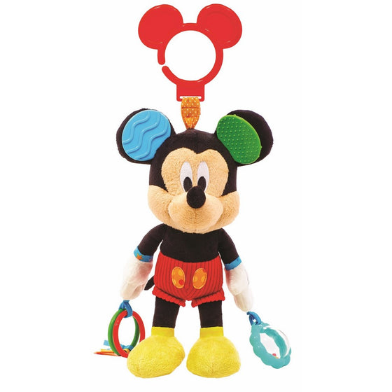 Disney Baby Mickey Mouse On the Go Pull Down Activity Toy, 14"