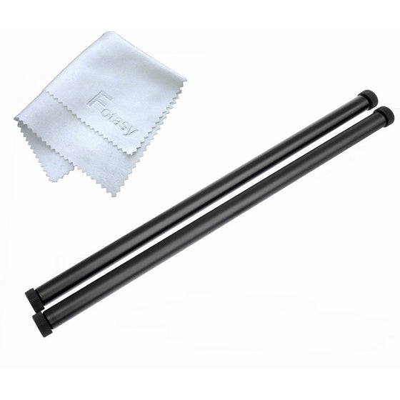 Fotasy 40cm 16 Inch Long 15mm Rods Support Rail for Rig Mattebox Follow Focus(10mm x 1 Thread)