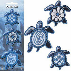 Application Blue Turtles Patch Set, 3-Piece