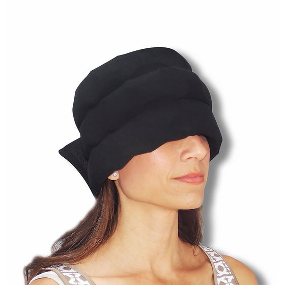 Headache Hat - The Original Wearable Ice Pack Band for Migraine Headaches and Tension Relief - Regular Size